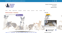Desktop Screenshot of brookingshumane.org